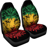 Rasta Lion Print Universal Fit Car Seat Covers 102422