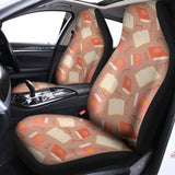 Reading Books And Glasses Pattern Print Universal Fit Car Seat Covers 102422
