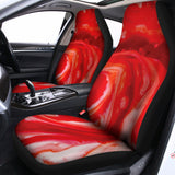 Red Acid Melt Print Universal Fit Car Seat Covers 102422