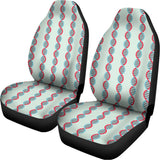 Red And Blue DNA Pattern Print Universal Fit Car Seat Covers 102422