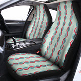 Red And Blue DNA Pattern Print Universal Fit Car Seat Covers 102422
