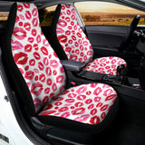 Red And Pink Lips Pattern Print Universal Fit Car Seat Covers 102422