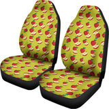 Red Apple Fruit Pattern Print Universal Fit Car Seat Covers 102422