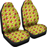 Red Apple Fruit Pattern Print Universal Fit Car Seat Covers 102422