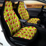 Red Apple Fruit Pattern Print Universal Fit Car Seat Covers 102422