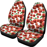 Red Apple Pattern Print Universal Fit Car Seat Covers 102422