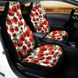 Red Apple Pattern Print Universal Fit Car Seat Covers 102422