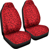 Red Blood Cells Pattern Print Universal Fit Car Seat Covers 102422