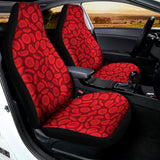 Red Blood Cells Pattern Print Universal Fit Car Seat Covers 102422