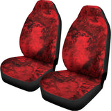 Red Blood Print Universal Fit Car Seat Covers 102422