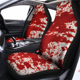 Red Blood Stains Print Universal Fit Car Seat Covers 102422