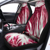 Red Cabbage Leaves Print Universal Fit Car Seat Covers 102422