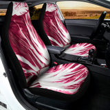 Red Cabbage Leaves Print Universal Fit Car Seat Covers 102422