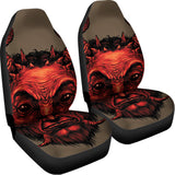 Red Devil Satan Print Universal Fit Car Seat Covers 102422