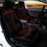 Red Gun Sight Print Universal Fit Car Seat Covers 102422