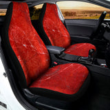 Red Marble Print Universal Fit Car Seat Covers 102422