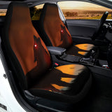 Red Moon Howling Wolf Print Universal Fit Car Seat Covers 102422