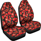 Red Ripe Tomatoes Pattern Print Universal Fit Car Seat Covers 102422
