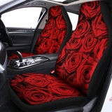 Red Rose Print Universal Fit Car Seat Covers 102422