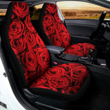 Red Rose Print Universal Fit Car Seat Covers 102422