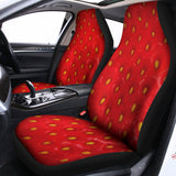 Red Strawberry Print Universal Fit Car Seat Covers 102422