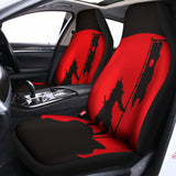 Red Sun Samurai Print Universal Fit Car Seat Covers 102422
