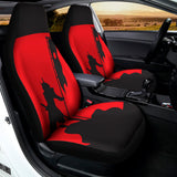 Red Sun Samurai Print Universal Fit Car Seat Covers 102422