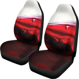 Red Wine Print Universal Fit Car Seat Covers 102422
