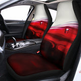 Red Wine Print Universal Fit Car Seat Covers 102422