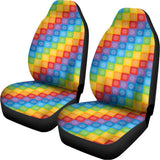 Reiki And The 7 Chakras Pattern Print Universal Fit Car Seat Covers 102422