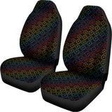 Reiki And The Seven Chakras Print Universal Fit Car Seat Covers 102422
