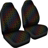 Reiki And The Seven Chakras Print Universal Fit Car Seat Covers 102422