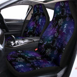 Reiki Energy Pattern Print Universal Fit Car Seat Covers 102422