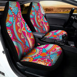 Retro Bohemian Mandala Pattern Print Universal Fit Car Seat Covers 102422