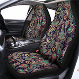 Retro Indian Paisley Pattern Print Universal Fit Car Seat Covers 102422