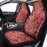 Retro Paisley Pattern Print Universal Fit Car Seat Covers 102422