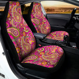 Retro Paisley Pattern Print Universal Fit Car Seat Covers 102422