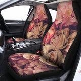 Retro Pink Roses Floral Print Universal Fit Car Seat Covers 102422