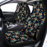 Retro Sea Turtle Pattern Print Universal Fit Car Seat Covers 102422