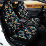 Retro Sea Turtle Pattern Print Universal Fit Car Seat Covers 102422