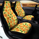Ripe Apricot Fruit Pattern Print Universal Fit Car Seat Covers 102422