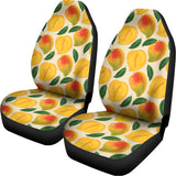 Ripe Mango Fruit Pattern Print Universal Fit Car Seat Covers 102422