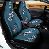 Robot Servant Pattern Print Universal Fit Car Seat Covers 102422