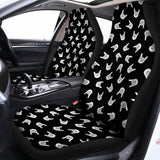 Rock And Roll Hand Sign Pattern Print Universal Fit Car Seat Covers 102422