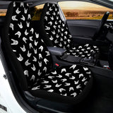 Rock And Roll Hand Sign Pattern Print Universal Fit Car Seat Covers 102422