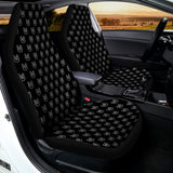 Rock And Roll Hand Symbol Pattern Print Universal Fit Car Seat Covers 102422