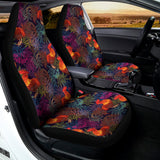 Rooster And Rowan Pattern Print Universal Fit Car Seat Covers 102422