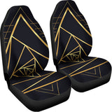 Rose Pyramid Print Universal Fit Car Seat Covers 102422