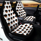 Rottweiler Face Pattern Print Universal Fit Car Seat Covers 102422