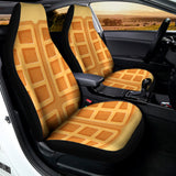 Round Waffle Print Universal Fit Car Seat Covers 102422